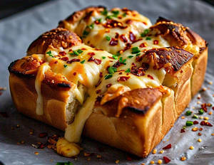 Chilli Cheese Garlic Bread