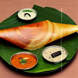 Fry Onion Masala Dosa