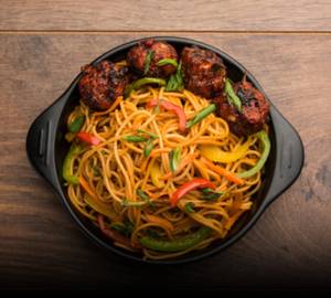 Noodles with Manchurian