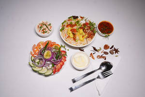 Hyderabadi Veg Dum Biryani - (serves 1)