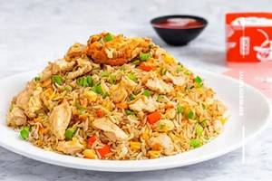 Chicken egg fried rice