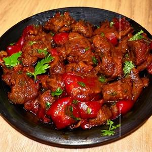 Mutton chilli lamb