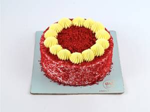 Eggless Red Velvet Cake