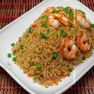 Prawns Triple Fried Rice