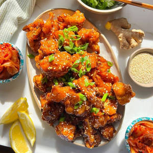 Honey Chilly Cauliflowers