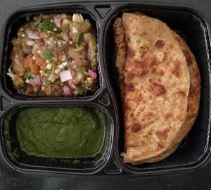 Sattu Paratha Combo
