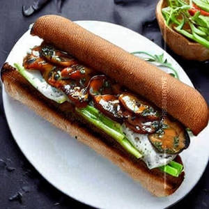 Chicken Mushroom Grilled Sandwich