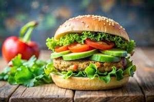 Regular veg burger
