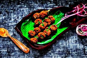 Mushroom Kabab