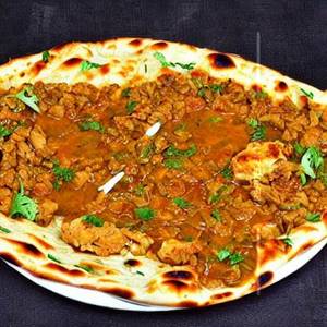 Keema nan (chicken)