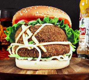 Noodle burger