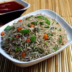 Mushroom Fried Rice