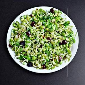 Garlic Sprouts Salad