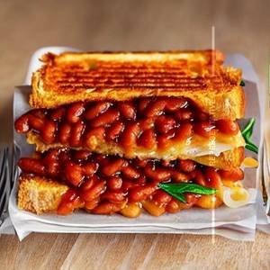 Baked Beans Toastie