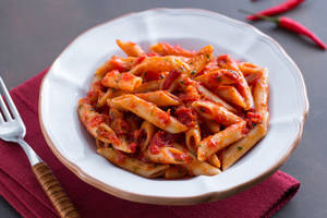 Penne Arrabiata Red Sauce Pasta