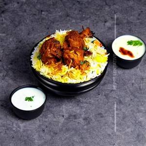 Fry Piece Chicken Biryani (Boneless)