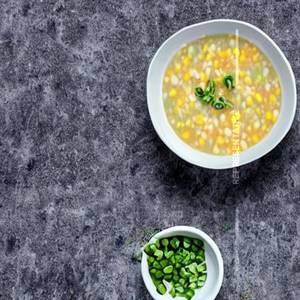 Sweet Corn Plain Soup 