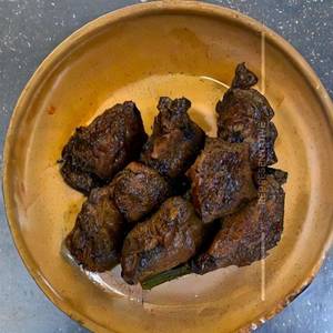 Mutton rosted