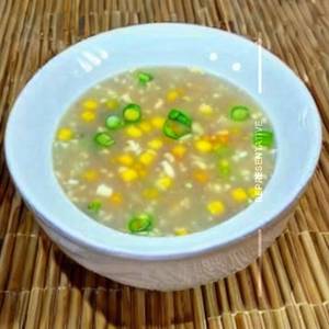 Egg Sweet Corn Soup