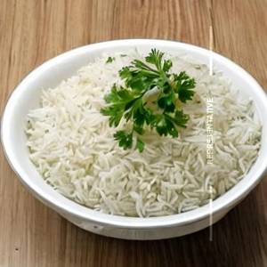 Plain rice