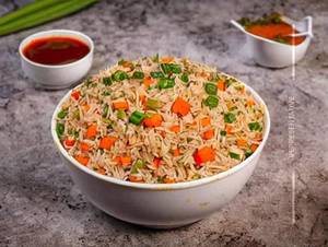 Schezwan chicken fried rice