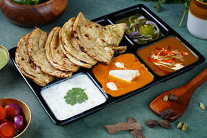 Laccha Paratha Thali