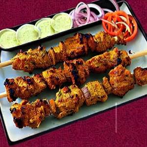 Chicken Pudina Seekh Kebab