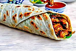 Chilly chicken roll