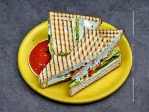 Veg Cheese Chutney Sandwich