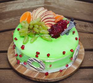 Fresh Fruit Cake 1/2 Kg