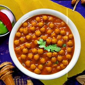 Masala Chana Garlic