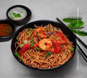 Schezwan Prawns Noodles