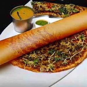 Mushroom Masala Dosa