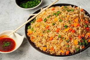 Schezuan Chicken Fried Rice