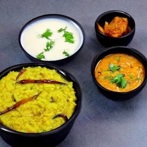 Dal Khichdi Ghee