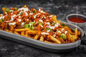 Loaded chicken fries