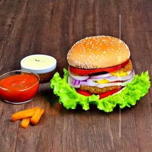 Veg cheese burger