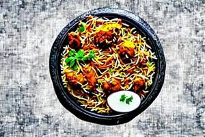 Chicken Hyderabadi Biryani 