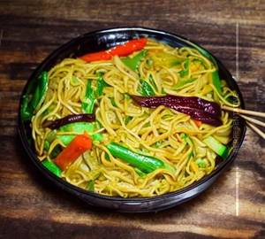 Veg Singapuri Noodles