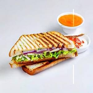 Pepper Chicken Panini Sandwich