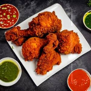 Crispy fried chicken