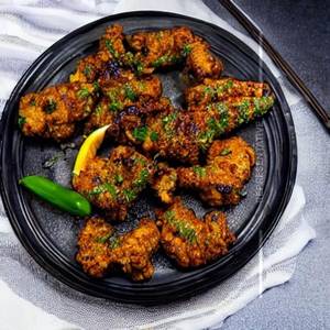 Charcoal grilled chatpata gobi