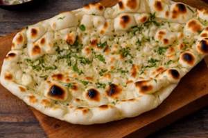 Stuffed Garlic Naan