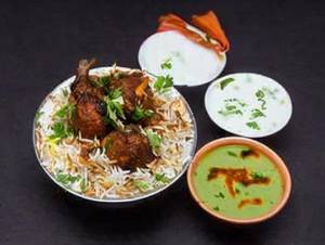 Gongura Chicken Biryani Boneless