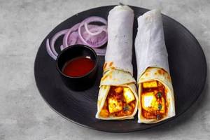 Egg paneer roll