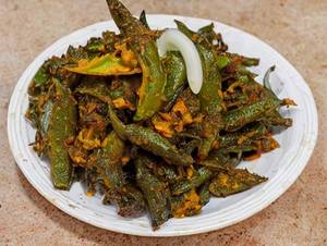 Bhindi Bhujia