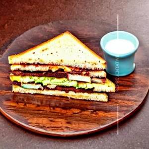 Mixed Choco Cheesy Club Sandwich