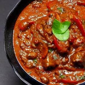 Mushroom Capsicum Tawa Masala