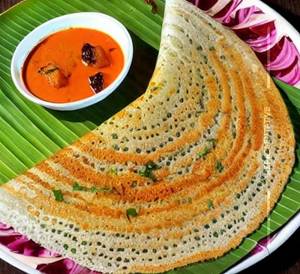 Rava Onion Masala Dosa