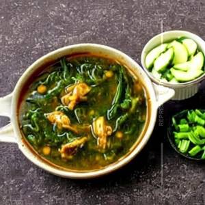 Chicken Palak Soup 